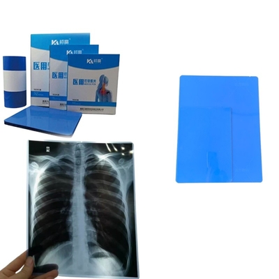 CT Scanner ξηρό ακτινογραφικό A3 / A4 Ιατρικό μελάνι Jet Blue Film X-ray PET Film