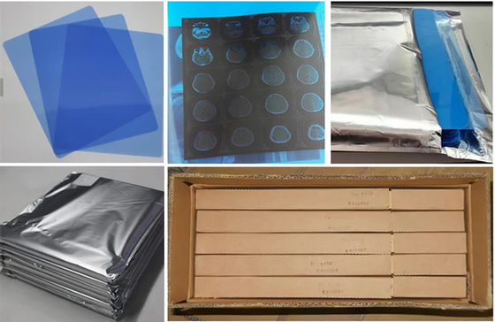 Γαλάζια ταινία μεμβράνης ακτινοβολίας ιατρική ξηρή ταινία Α4 Α3 φύλλα